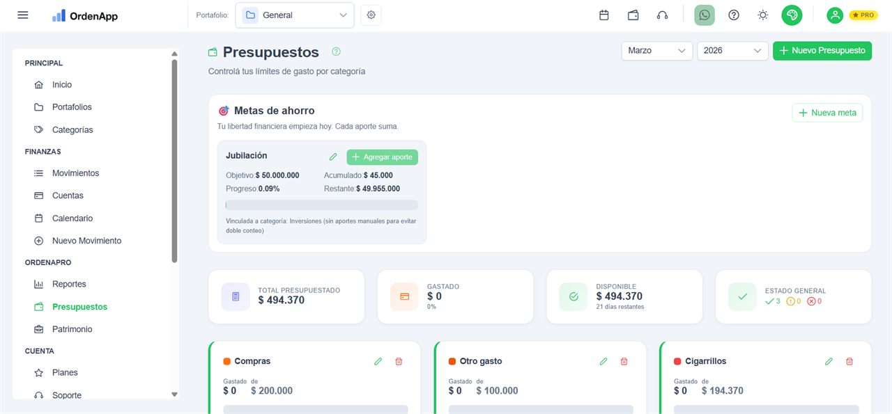 Datos y reportes en OrdenApp